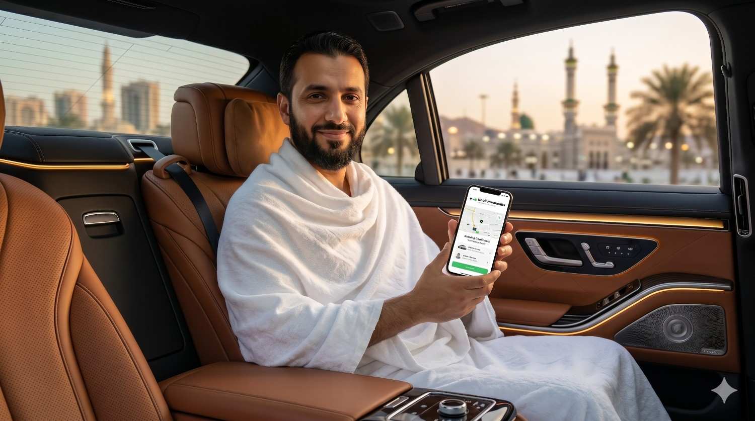 Umrah Travel Tips: How to Book a Reliable Taxi in Saudi Arabia